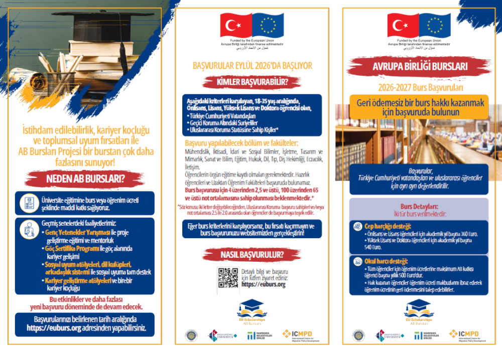 AB Bursları Projesi 2026-2027 EğitimÖğretim Yılı